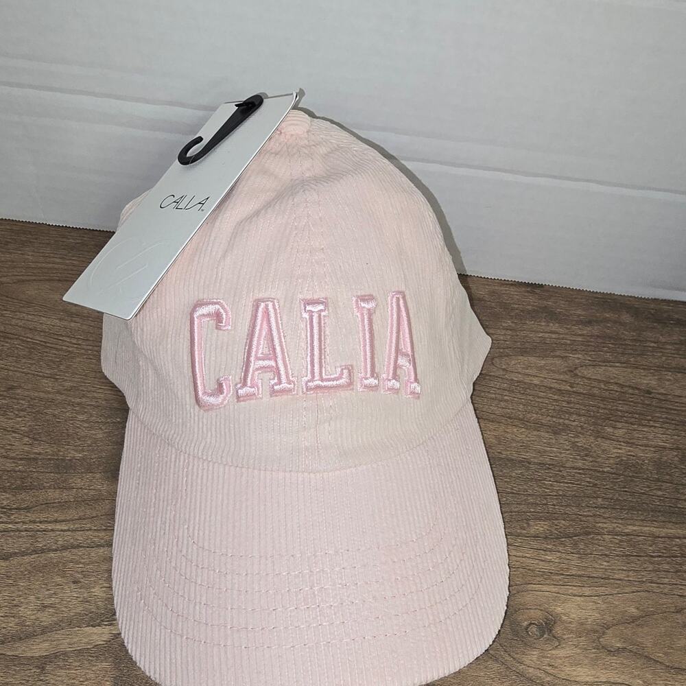 Calia Pink Corduroy hat NWT $38
